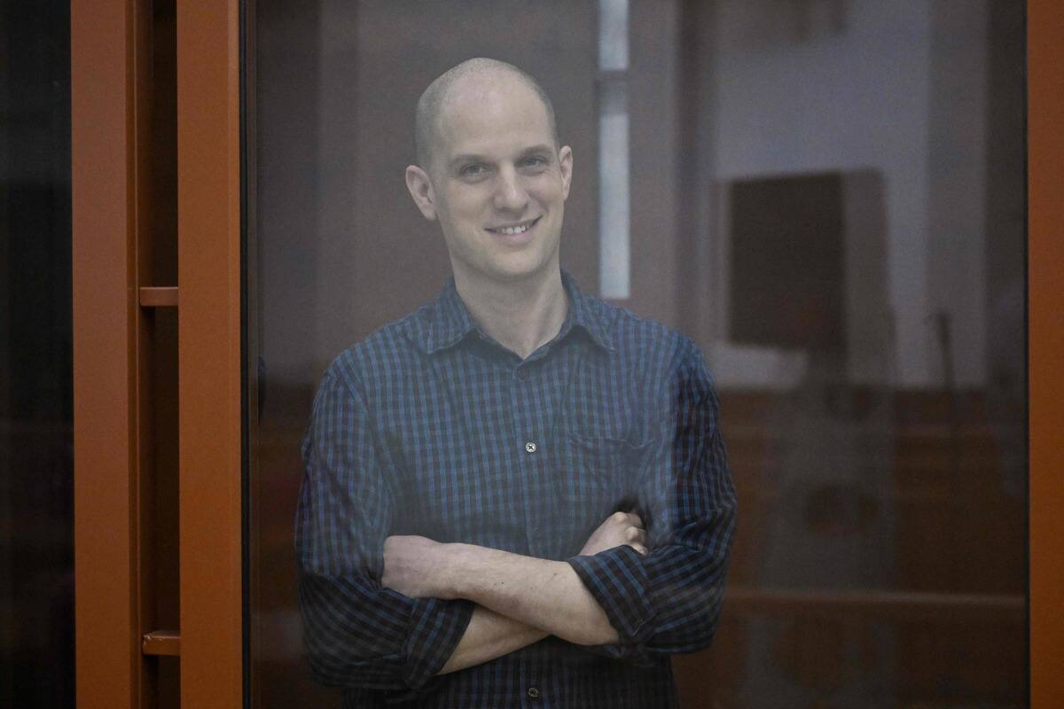 Russie: reprise du proc&egrave;s du reporter am&eacute;ricain Evan Gershkovich