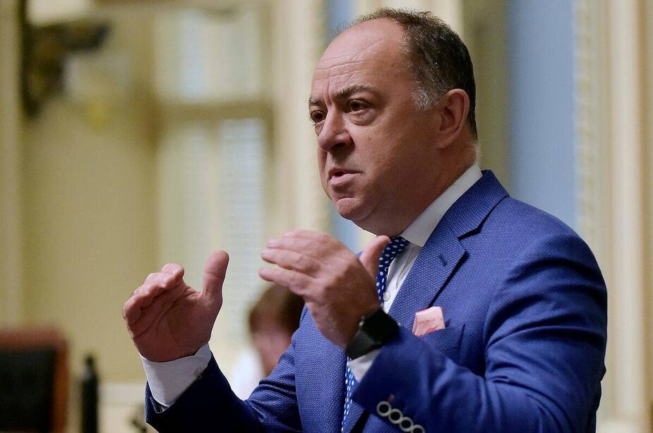 Christian Dubé, président du Conseil du trésor