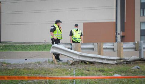 Longueuil: un accident de voiture force la fermeture de la route 132