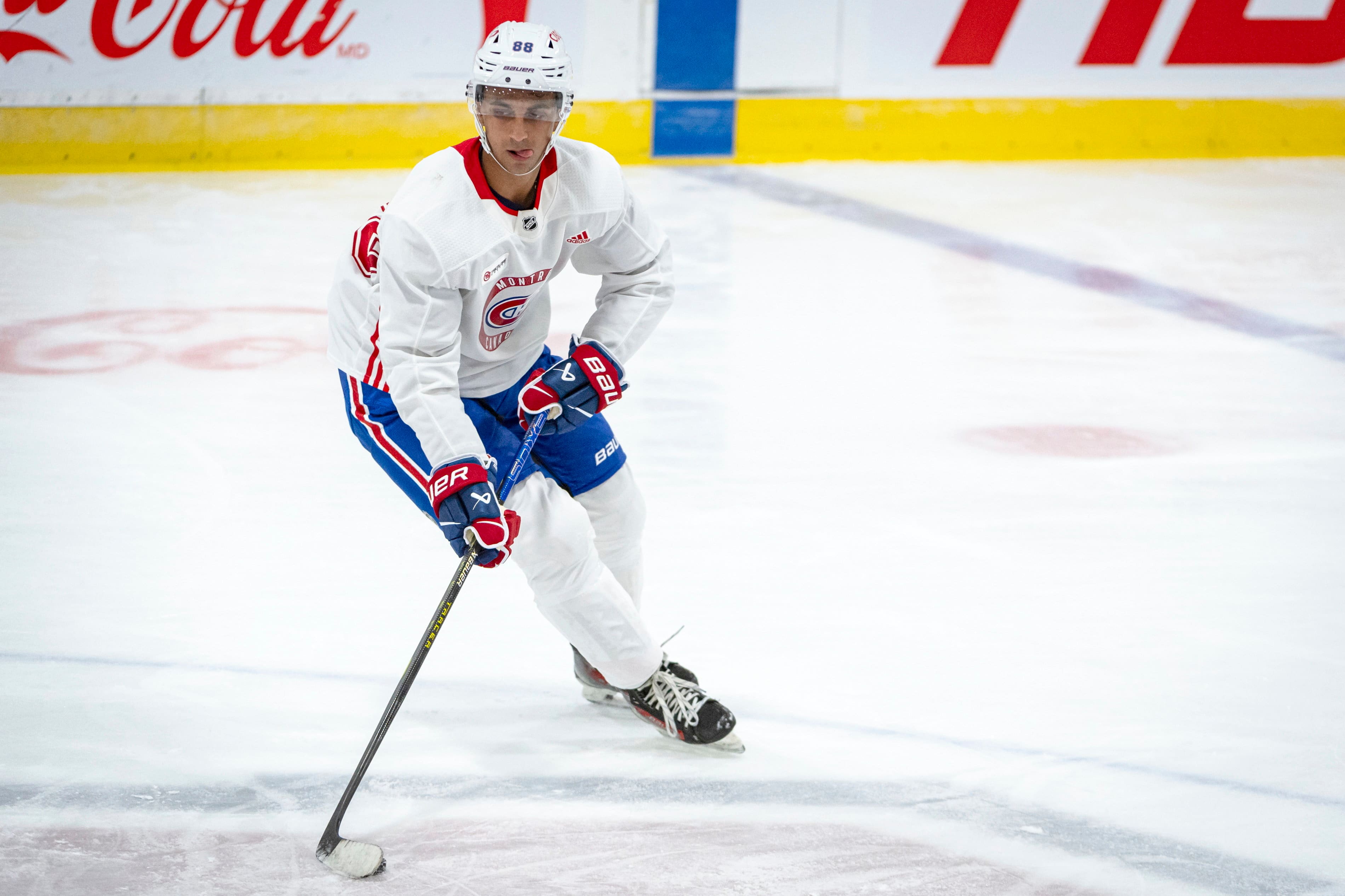 Camp de perfectionnement du CH: Michael Hage &eacute;tait un oiseau rare &agrave; l&rsquo;&eacute;cole