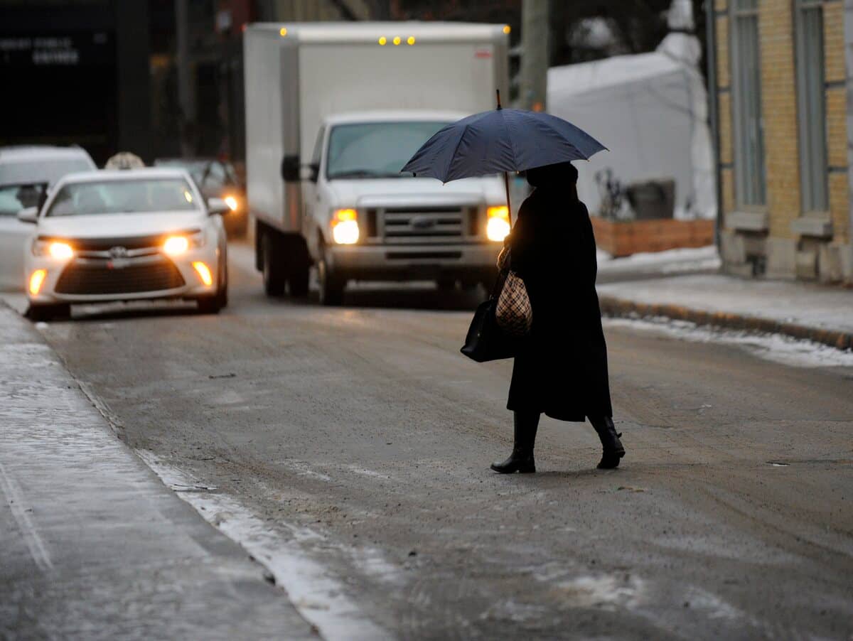 De la pluie vergla&ccedil;ante d&egrave;s mardi sur le sud et le centre du Qu&eacute;bec