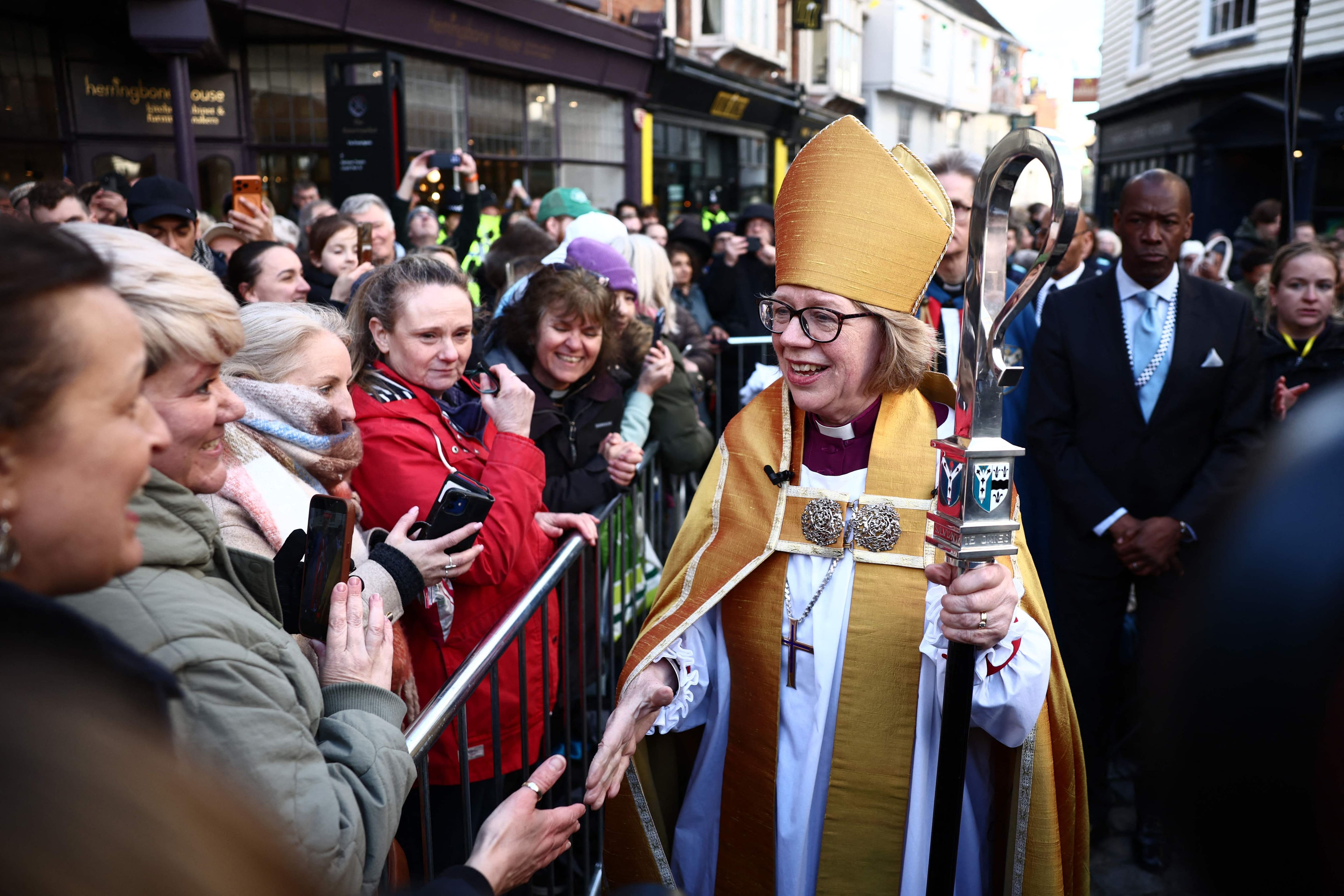 EN IMAGES | Une premi&egrave;re dans l'histoire: une femme nomm&eacute;e &agrave; la t&ecirc;te de l'&Eacute;glise d'Angleterre