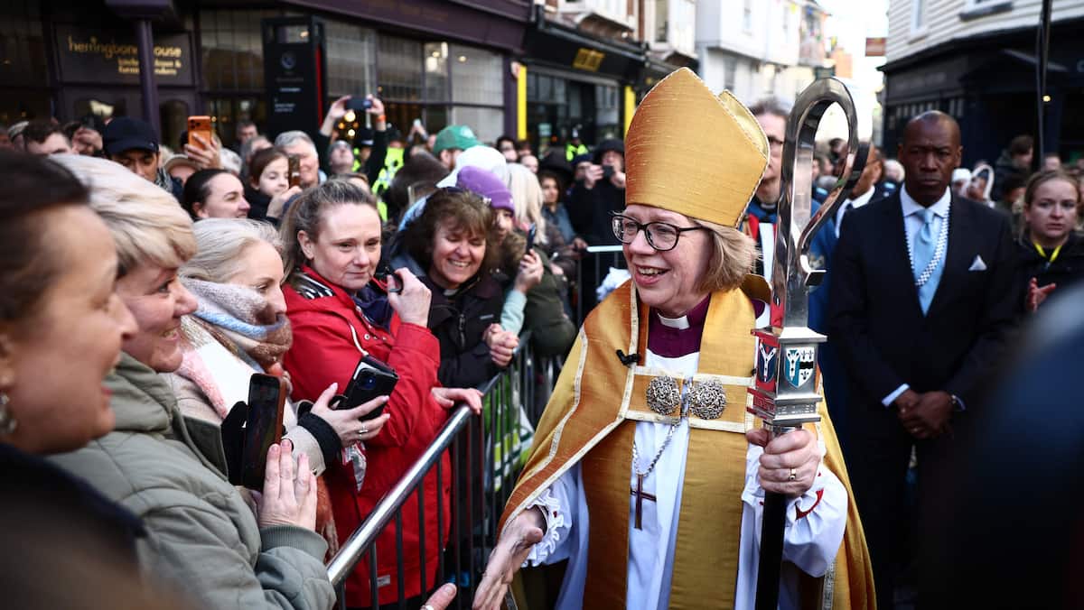 EN IMAGES | Une première dans l'histoire: une femme nommée à la tête de l'Église d'Angleterre