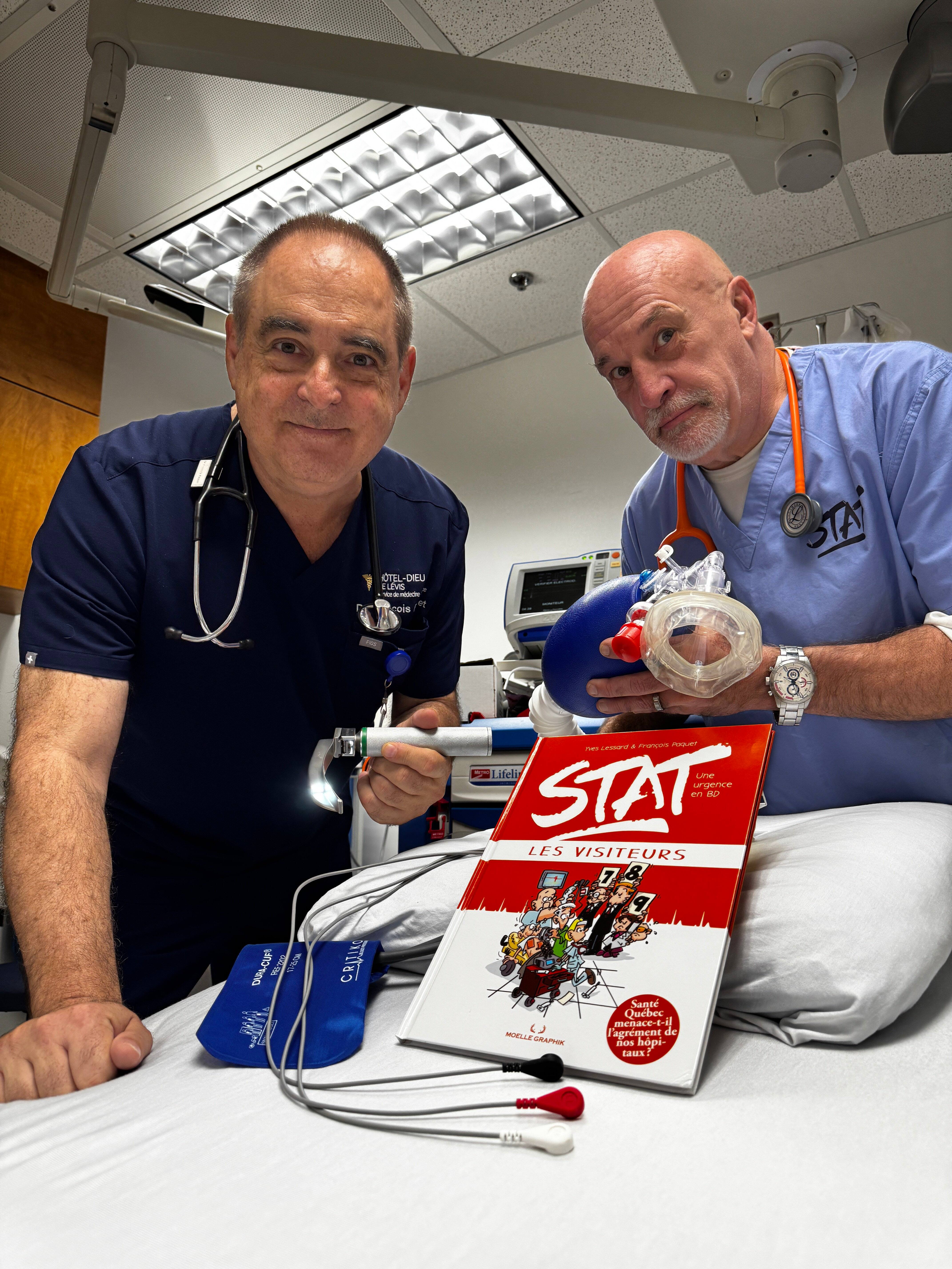 «Les Visiteurs»: les «bédéistes au stéthoscope» de retour avec une nouvelle bande dessinée