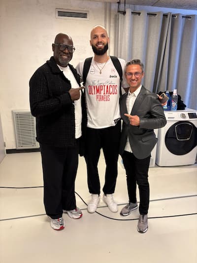 Les fondateurs de Comsport são uma companhia de um de seus mais importantes poulains, o francês Rudy Gobert.