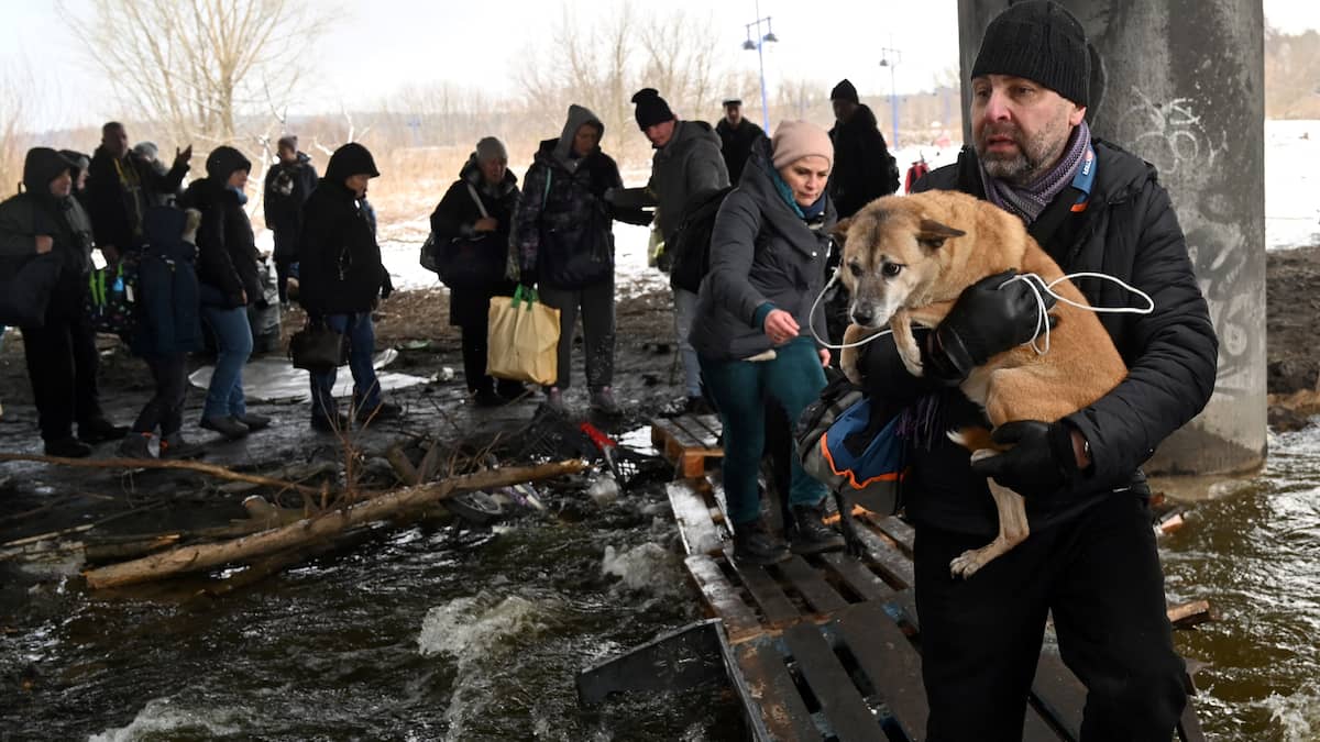 Les premiers civils évacués par couloir humanitaire sont arrivés «en sécurité»