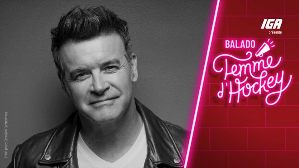 «Femme d'Hockey»: Roch Voisine, passionné de musique et de hockey