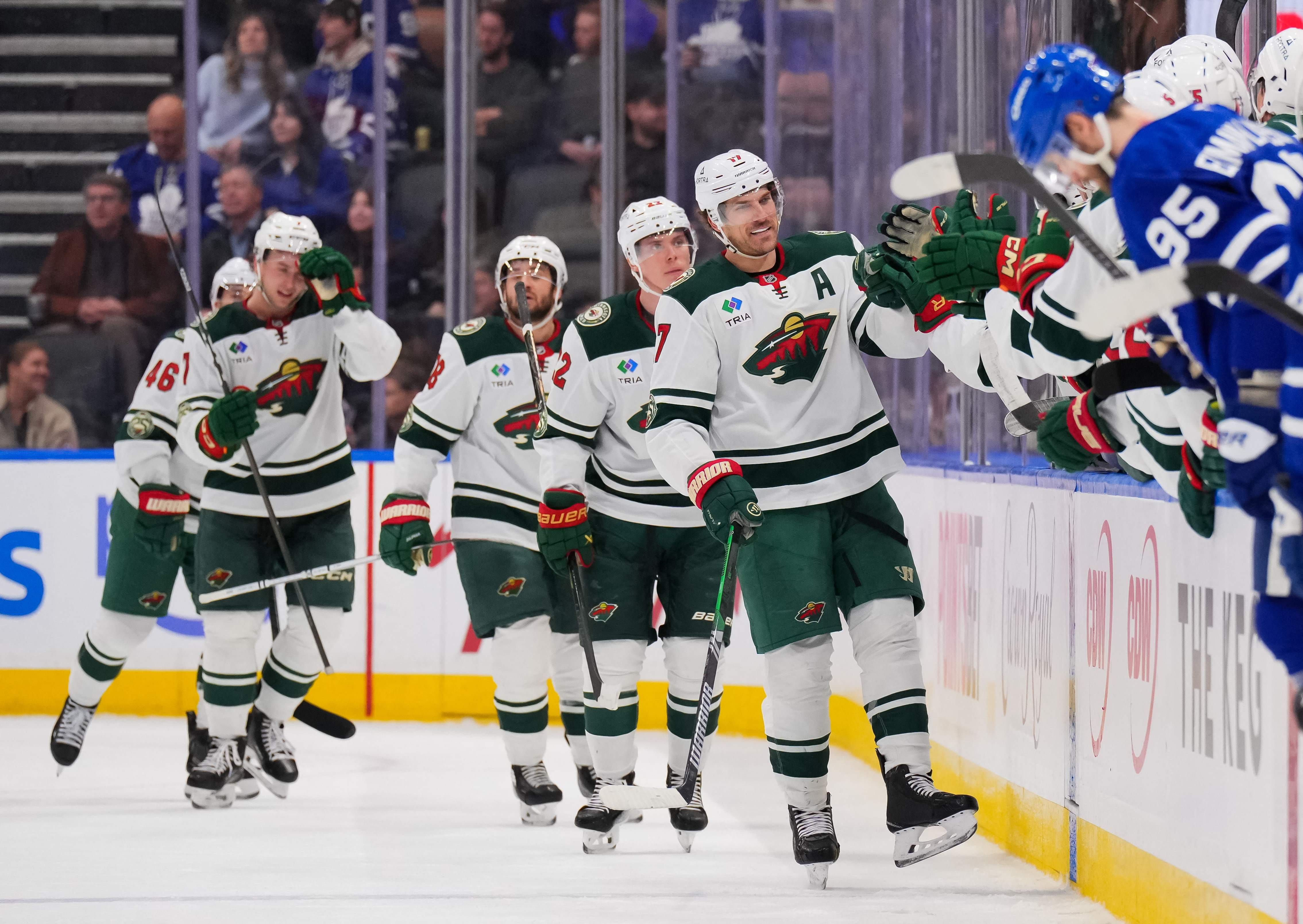 Le Wild renverse les Maple Leafs avant de s'amener à Montréal