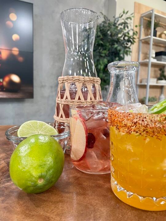 Deux cocktails faibles en alcool