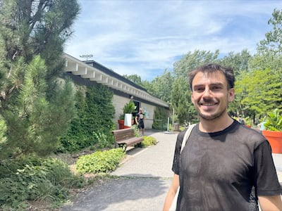 Nino Aste, 29, de Montreal, en La Parc Laurier.