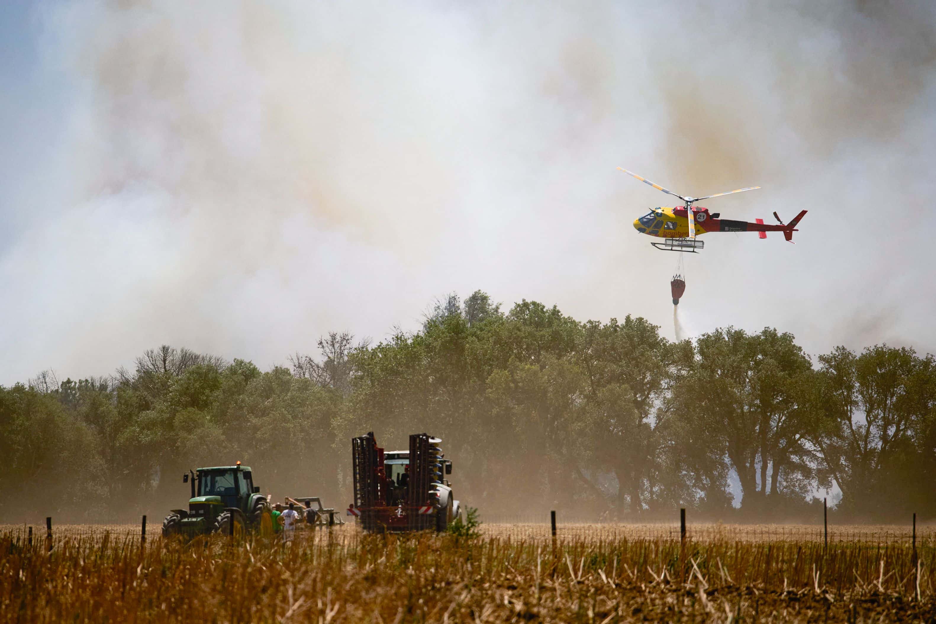 Spain: the fire near the Costa Brava has already burned 2,200 hectares