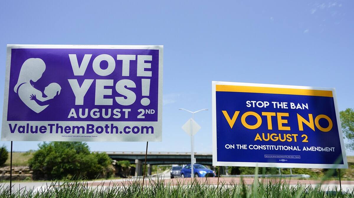 Le Kansas vote sur l’avortement, un scrutin test aux États-Unis