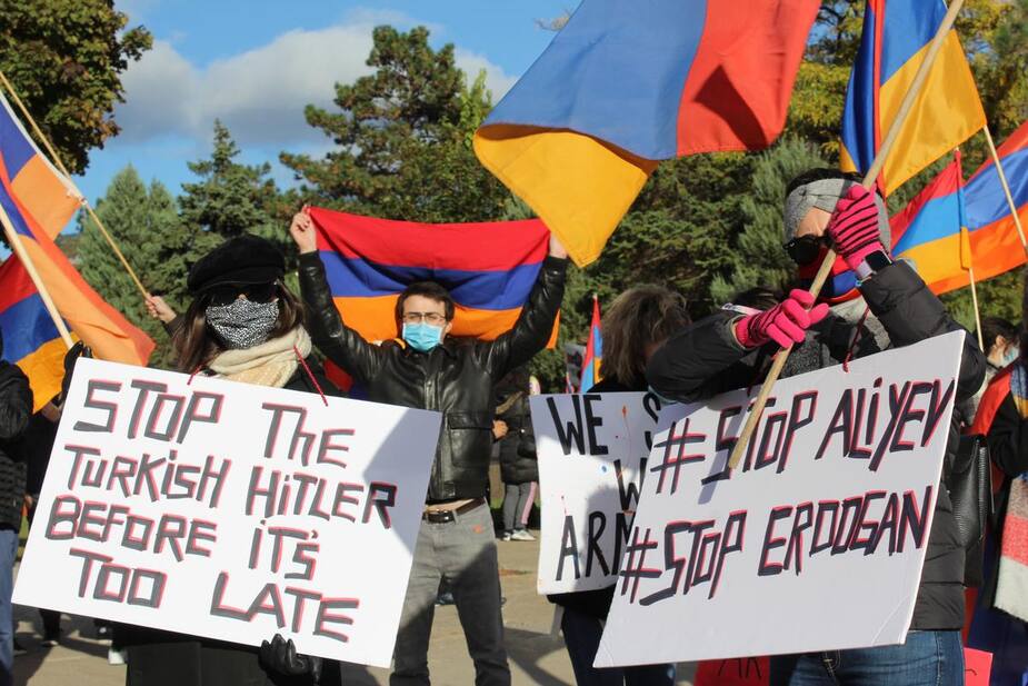 Image principale de l'article Les Arméniens manifestent contre le silence radio