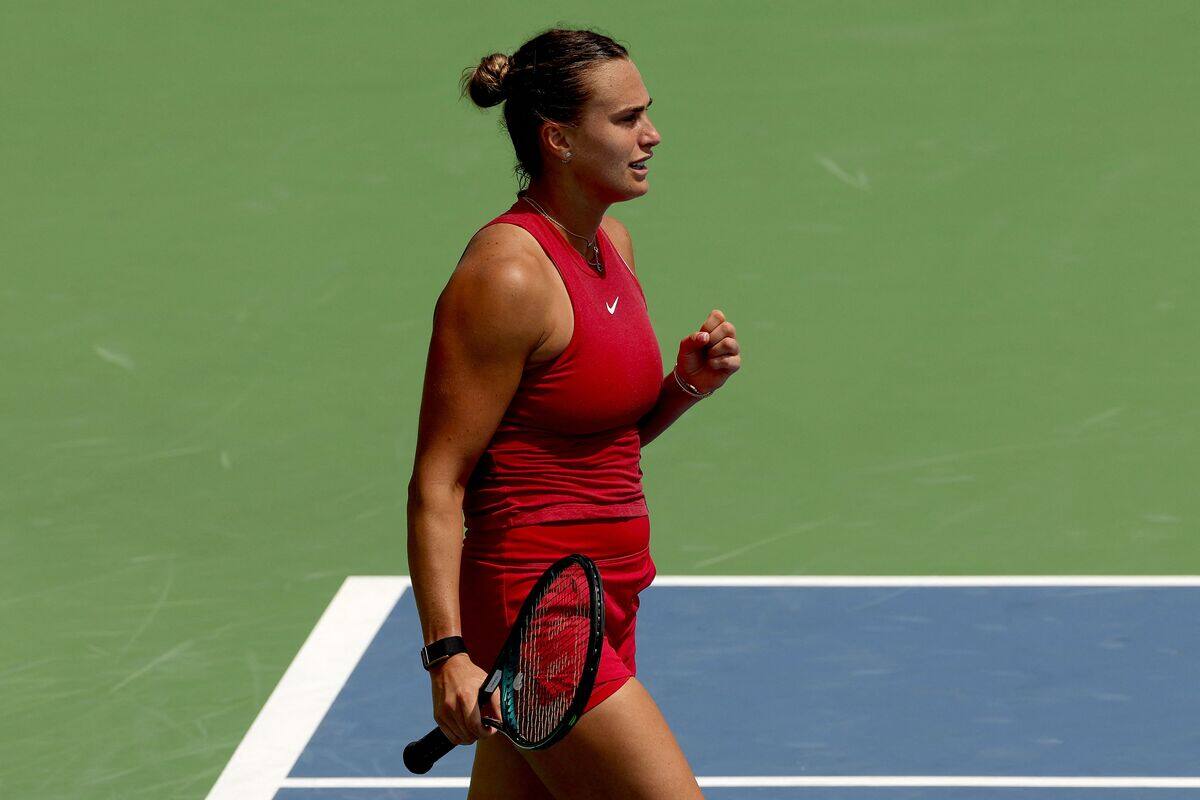 Cincinnati Championships: Sabalenka becomes world No. 1 and advances to finals