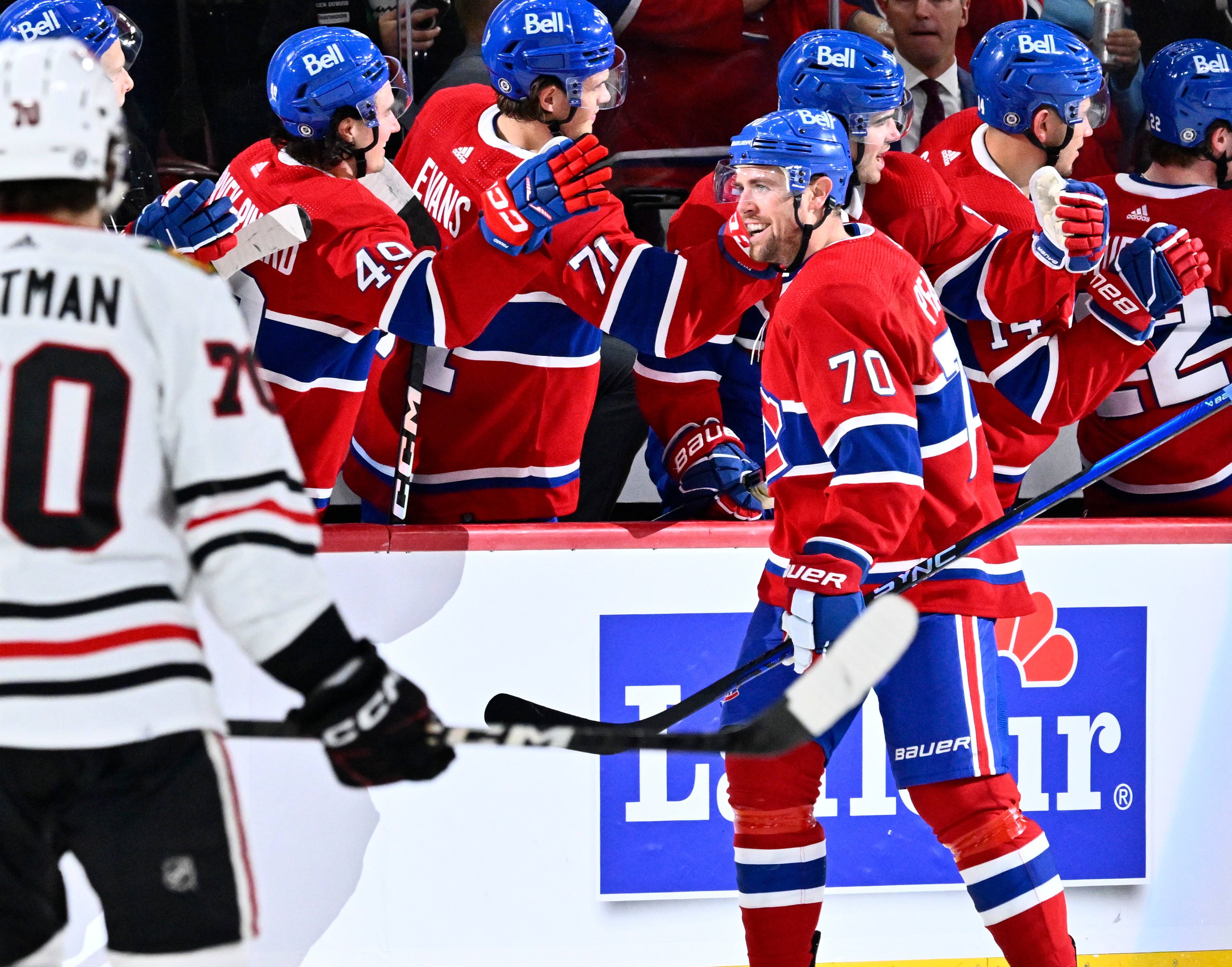 Blackhawks c. Canadiens