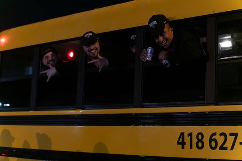 The Rouge et Or welcomed as a hero with the Vanier Cup in hand