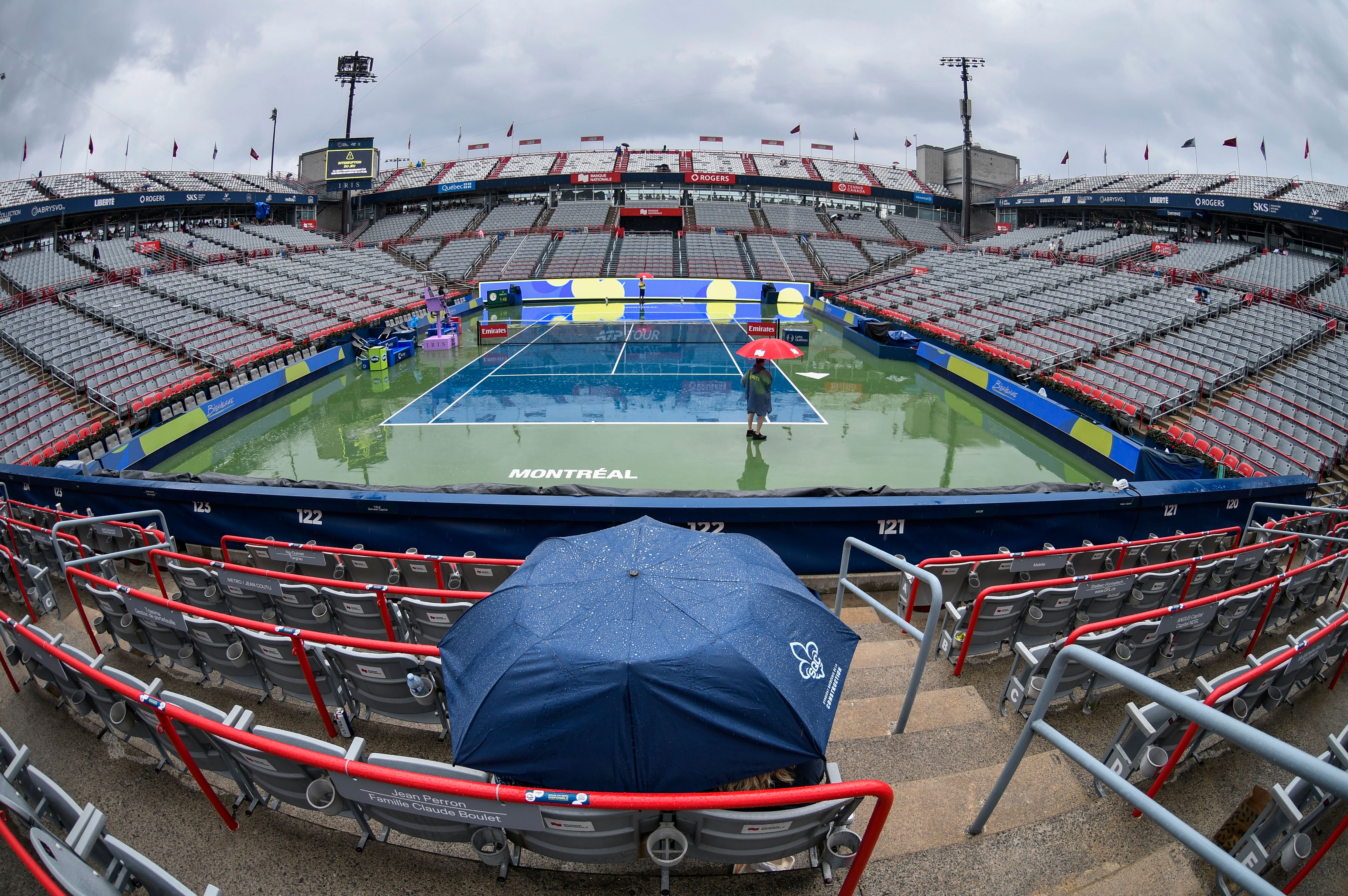 Omnium Banque Nationale: la pluie gâche la fête