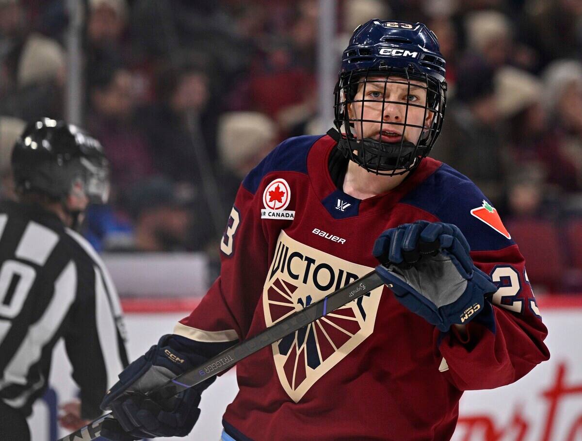 El entrenador de la victoria, Kori Cheverie, durante un partido contra la Flota de Boston, el 1 de marzo, en el Bell Center.