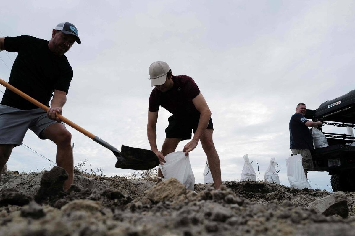 Ouragan &laquo;Milton&raquo; en Floride: cette Qu&eacute;b&eacute;coise vit dans une zone vis&eacute;e par un avis d&rsquo;&eacute;vacuation, mais choisit de rester chez elle