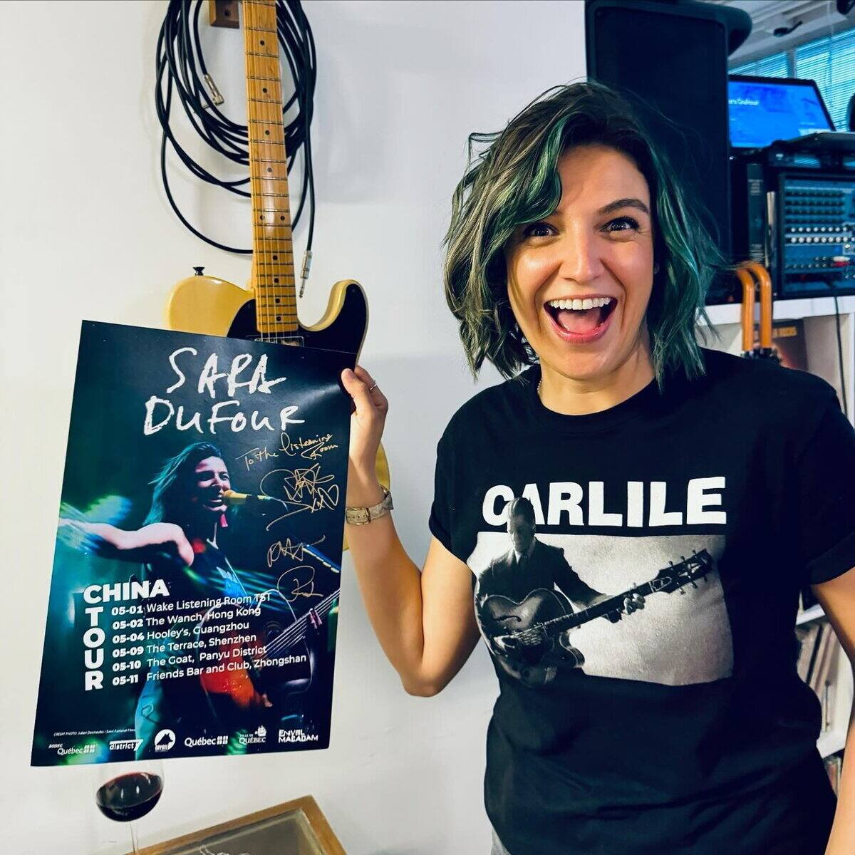 Tourn&eacute;e de spectacles: Sara Dufour a &laquo;tripp&eacute;&raquo; en Chine