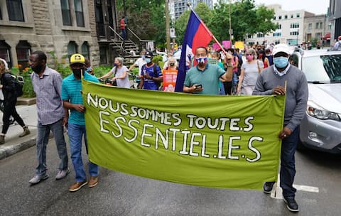 Immigrants want status for everyone