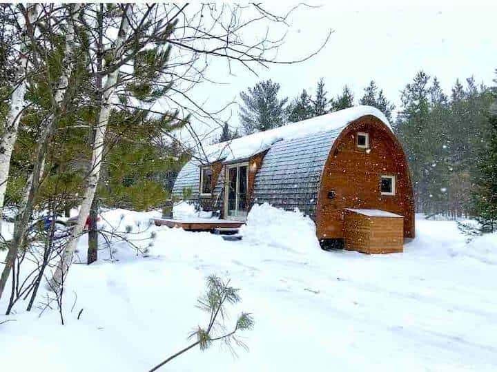 Un mini-chalet unique à Saint-Alexis-des-Monts