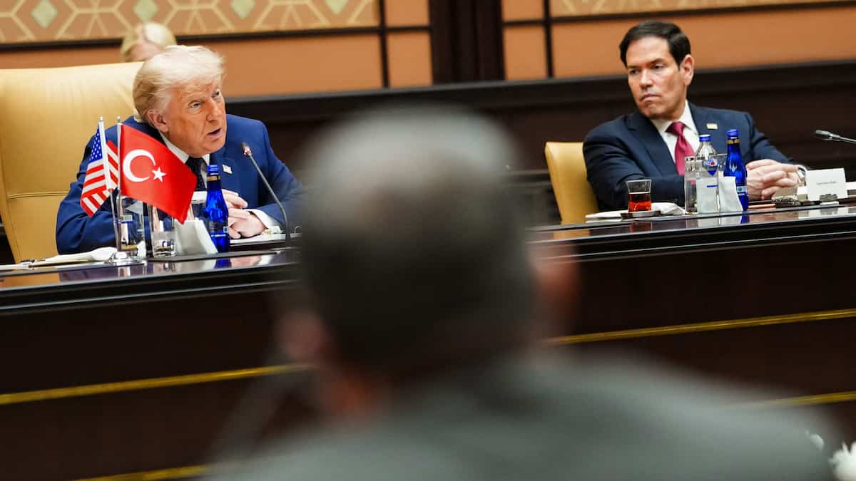 At NATO summit, Trump boasts of his “alchemy” with the Turkish president At NATO summit, Trump boasts of his “alchemy” with the Turkish president