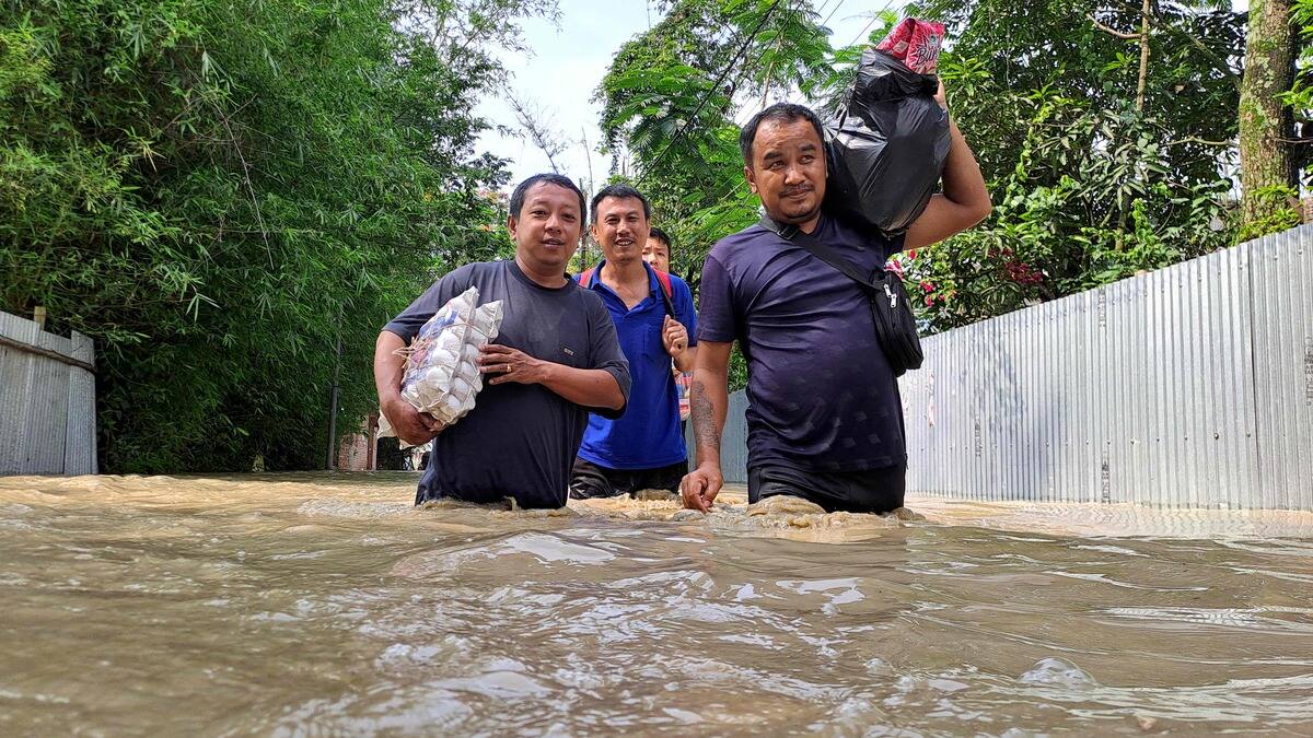 Quatre morts dans des inondations en Inde