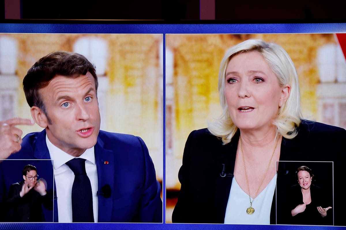 Macron et Le Pen reprennent leur duel &agrave; distance