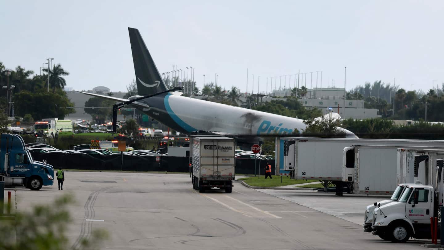 Un écrasement d'avion-cargo à Miami fait au moins cinq victimes mortelles