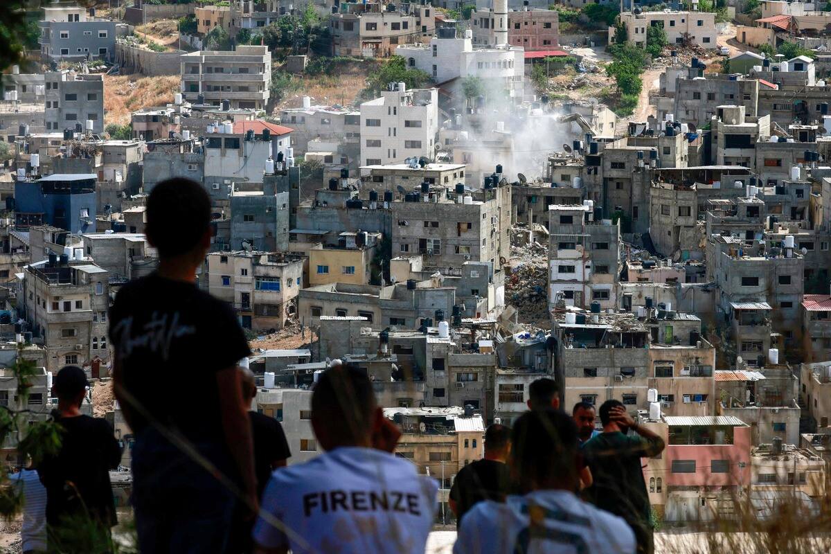 En Cisjordania, las excavadoras israelíes devoran los campos de refugiados de Tulkarem