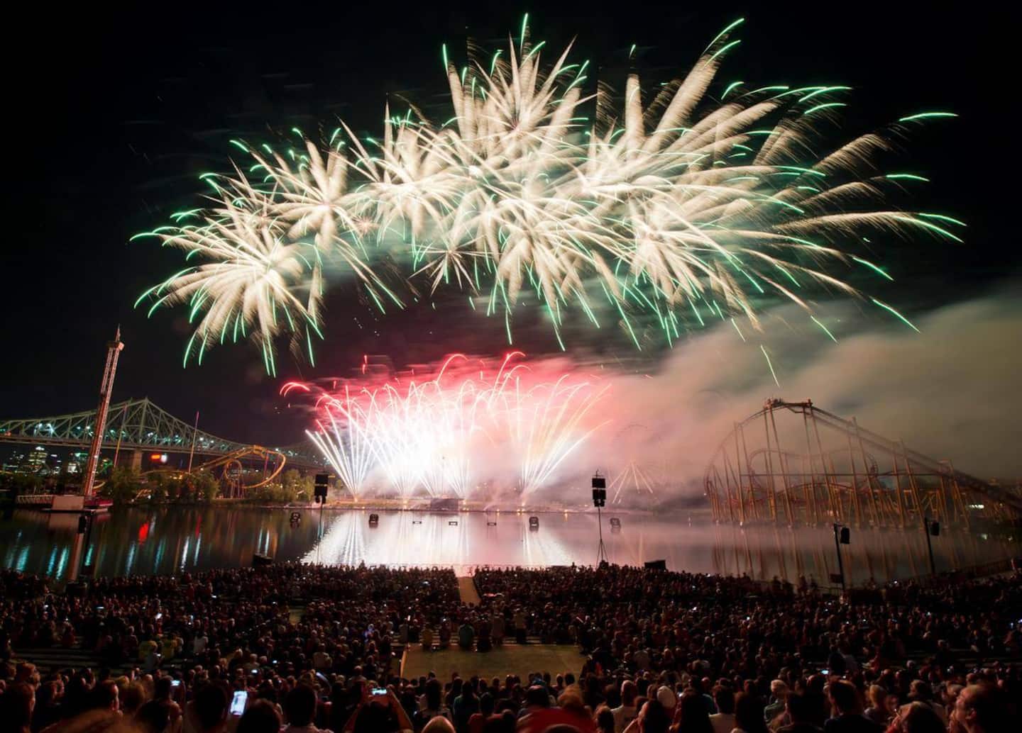 L’International des Feux Loto-Québec: accès réservé aux piétons sur le pont Jacques-Cartier