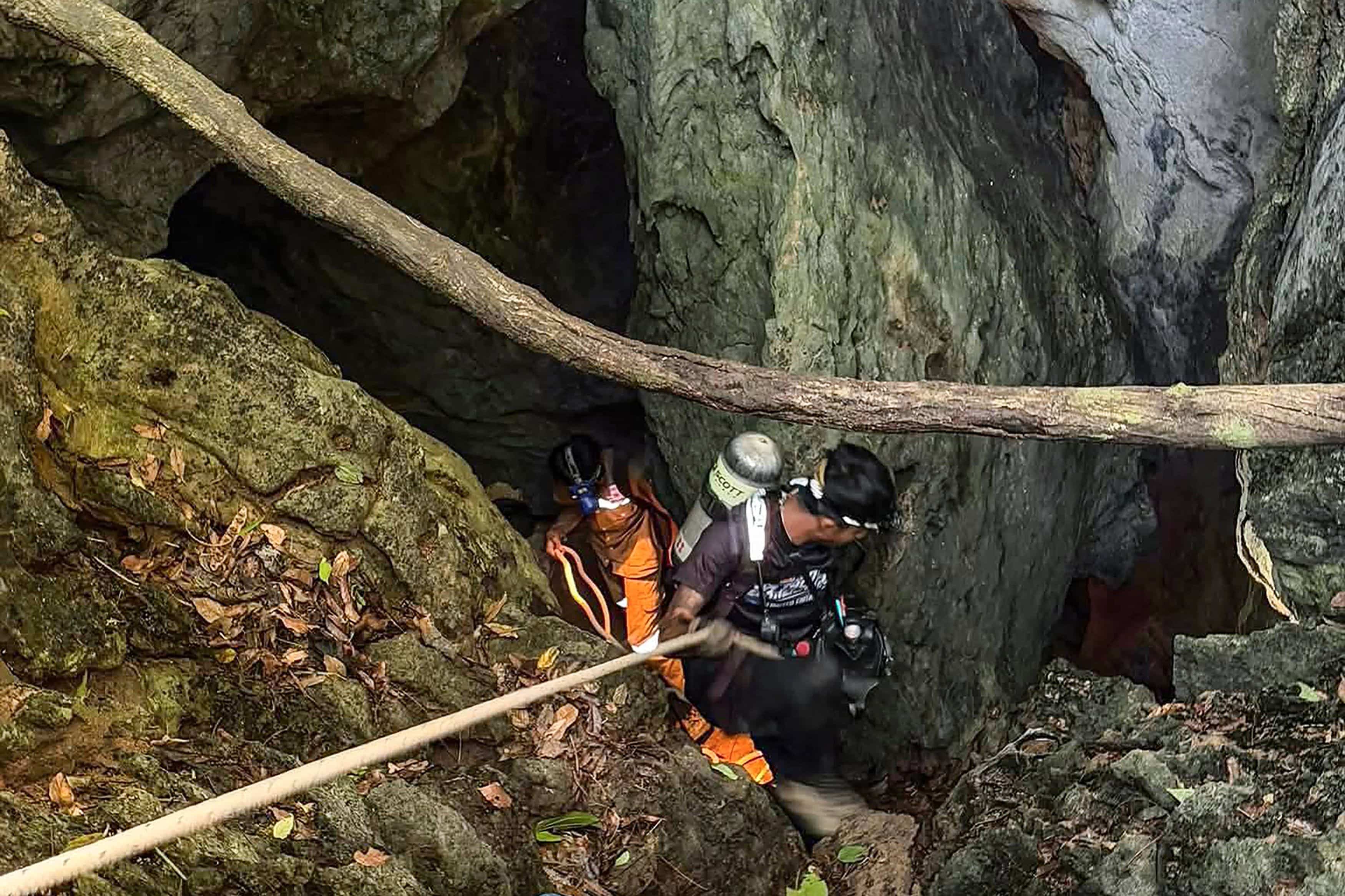 Five People Found Alive in Laos After a Week Trapped in a Flooded Cave