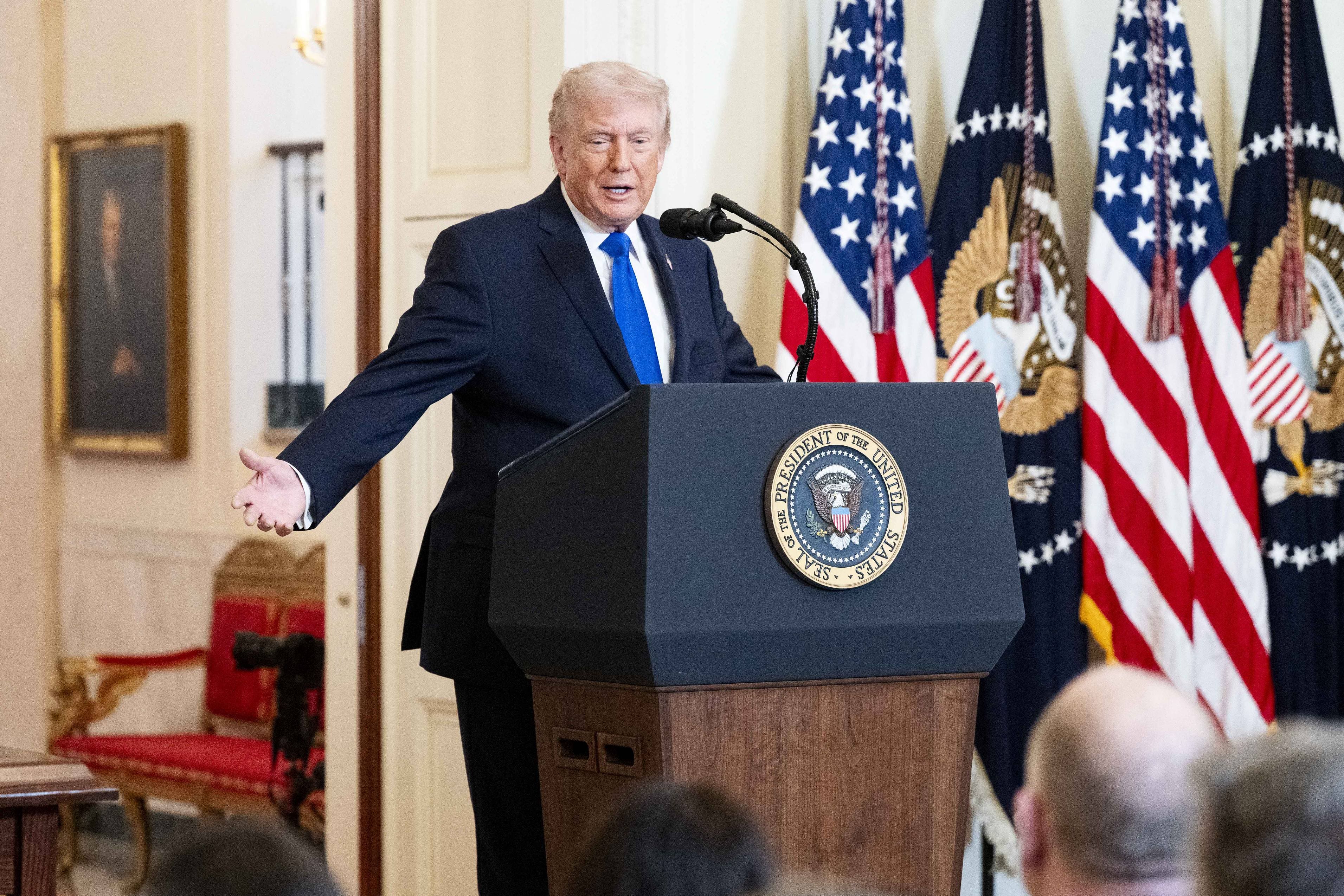 Discours sur l'&eacute;tat de l'Union: Trump au Capitole pour vendre un &laquo;&acirc;ge d'or&raquo; que les Am&eacute;ricains peinent &agrave; voir