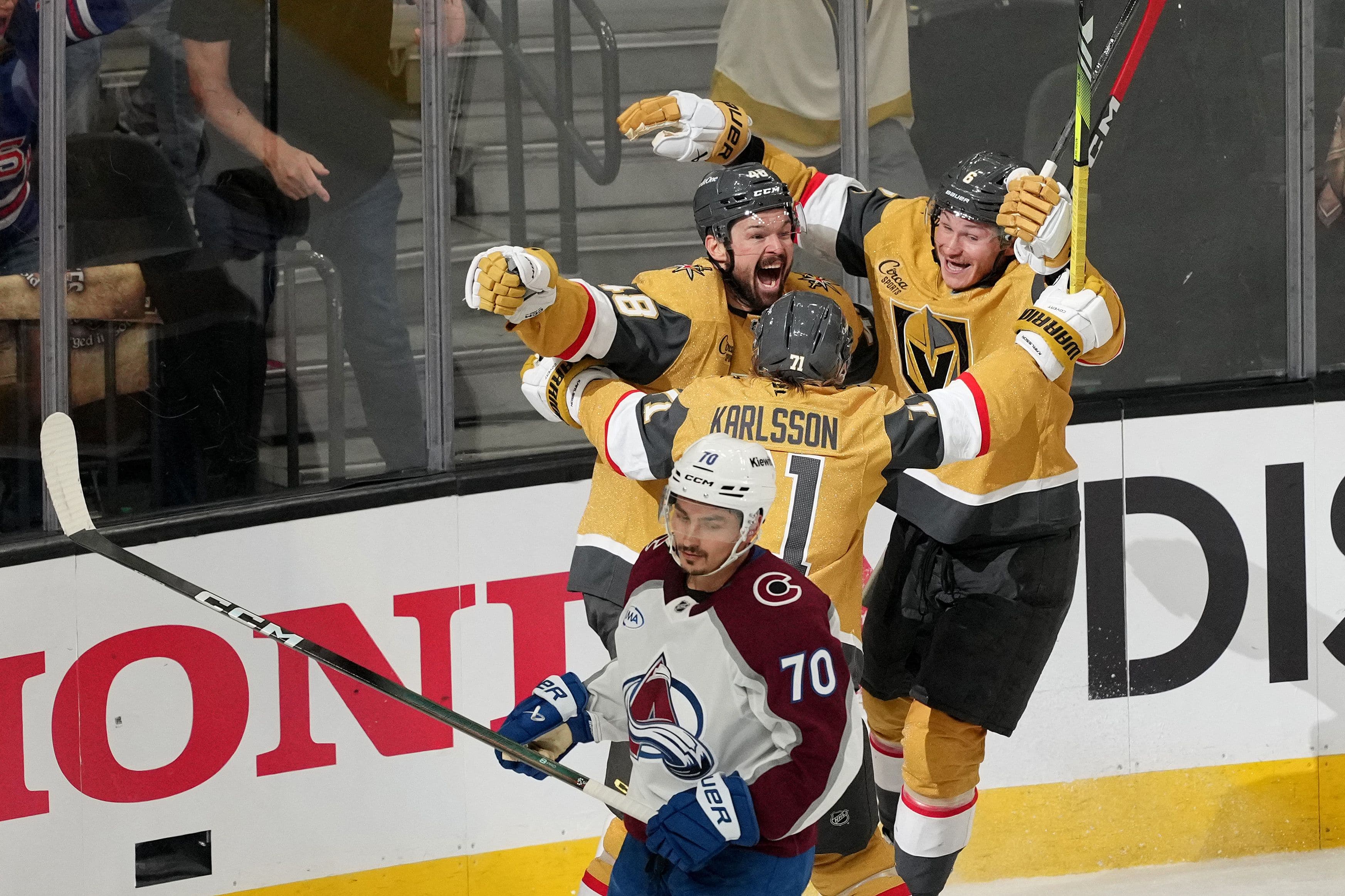 Colorado Avalanche Face Elimination After 3-0 Deficit to Vegas Golden Knights