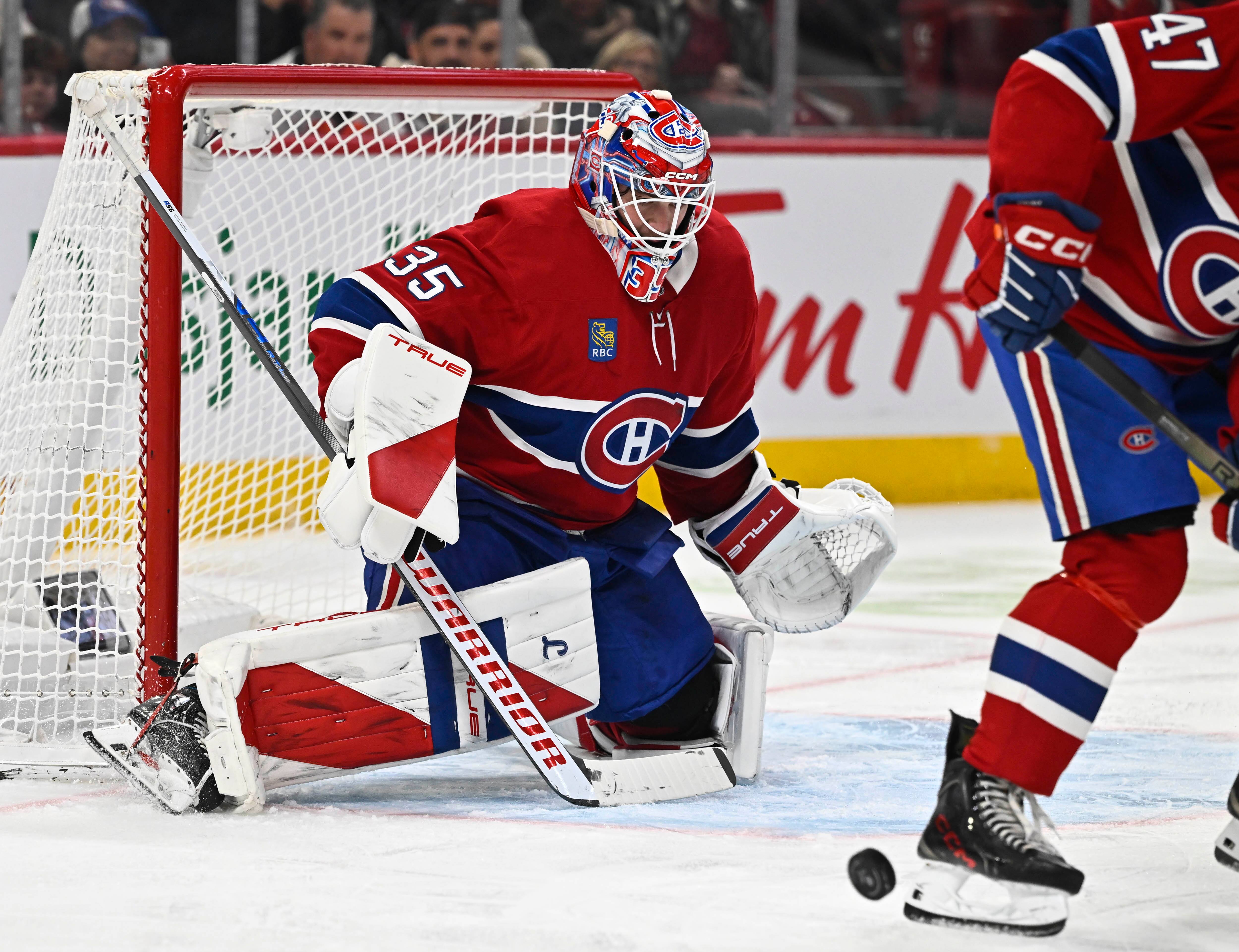 Samuel Montembeault a entendu les applaudissements moqueurs: &laquo;Je comprends&raquo;, a laiss&eacute; tomber le gardien du Canadien