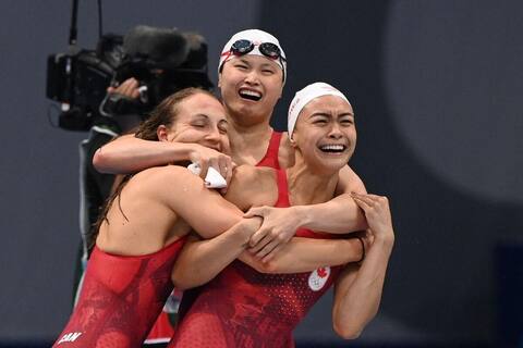 Natation: une première médaille canadienne à Tokyo
