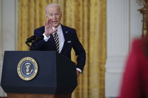 Ucrania: Biden cree que Putin no quiere una