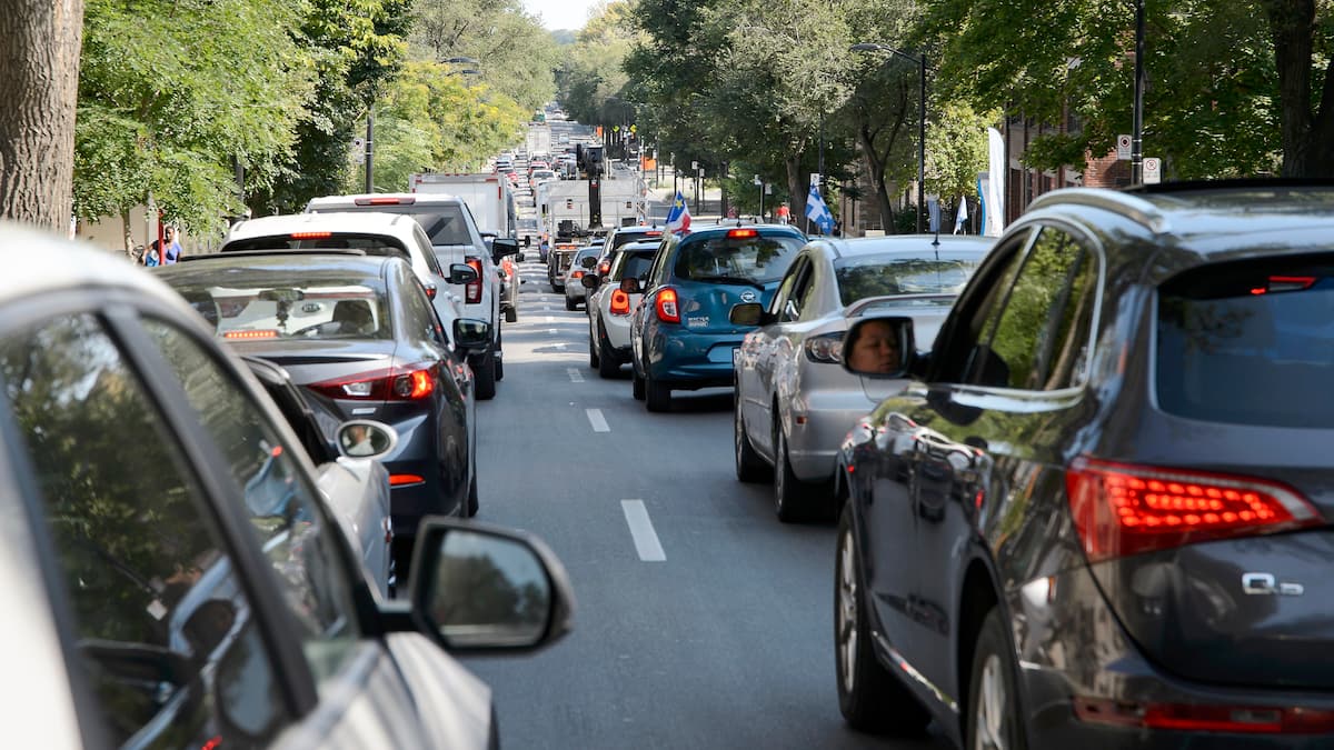 Trafic dans la grande région de Montréal: cette année «c’est fou raide»