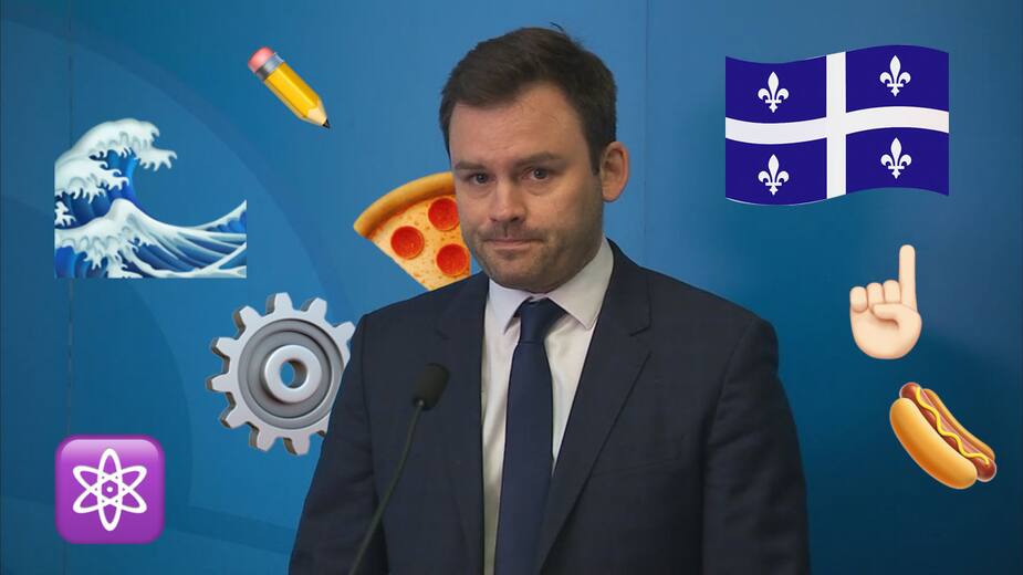 Image principale de l'article Le PQ veut un emoji du drapeau du Québec au PC