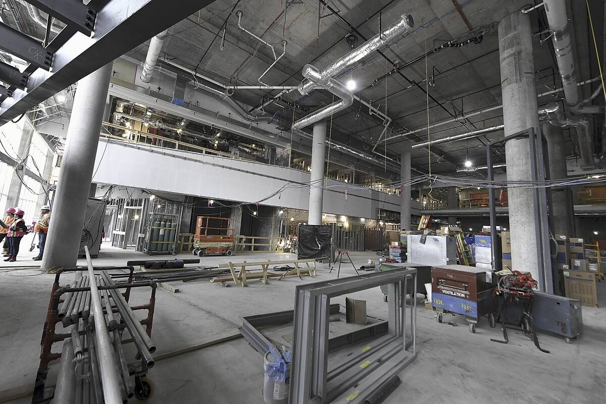 [PHOTOS]  Visit the construction site of the Quebec megahospital