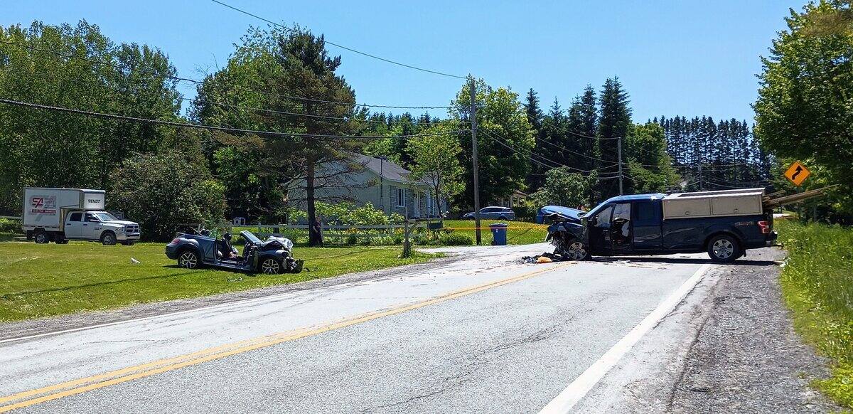 Accident à de Beauce une femme perd la vie à la suite d