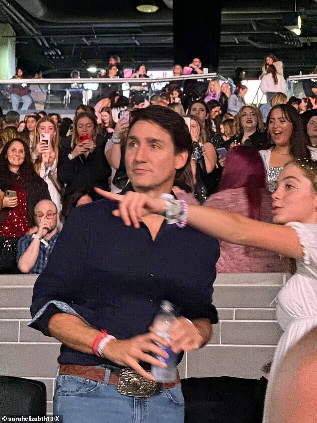Voyez Justin Trudeau s'éclater au concert de Taylor Swift | 7 Jours