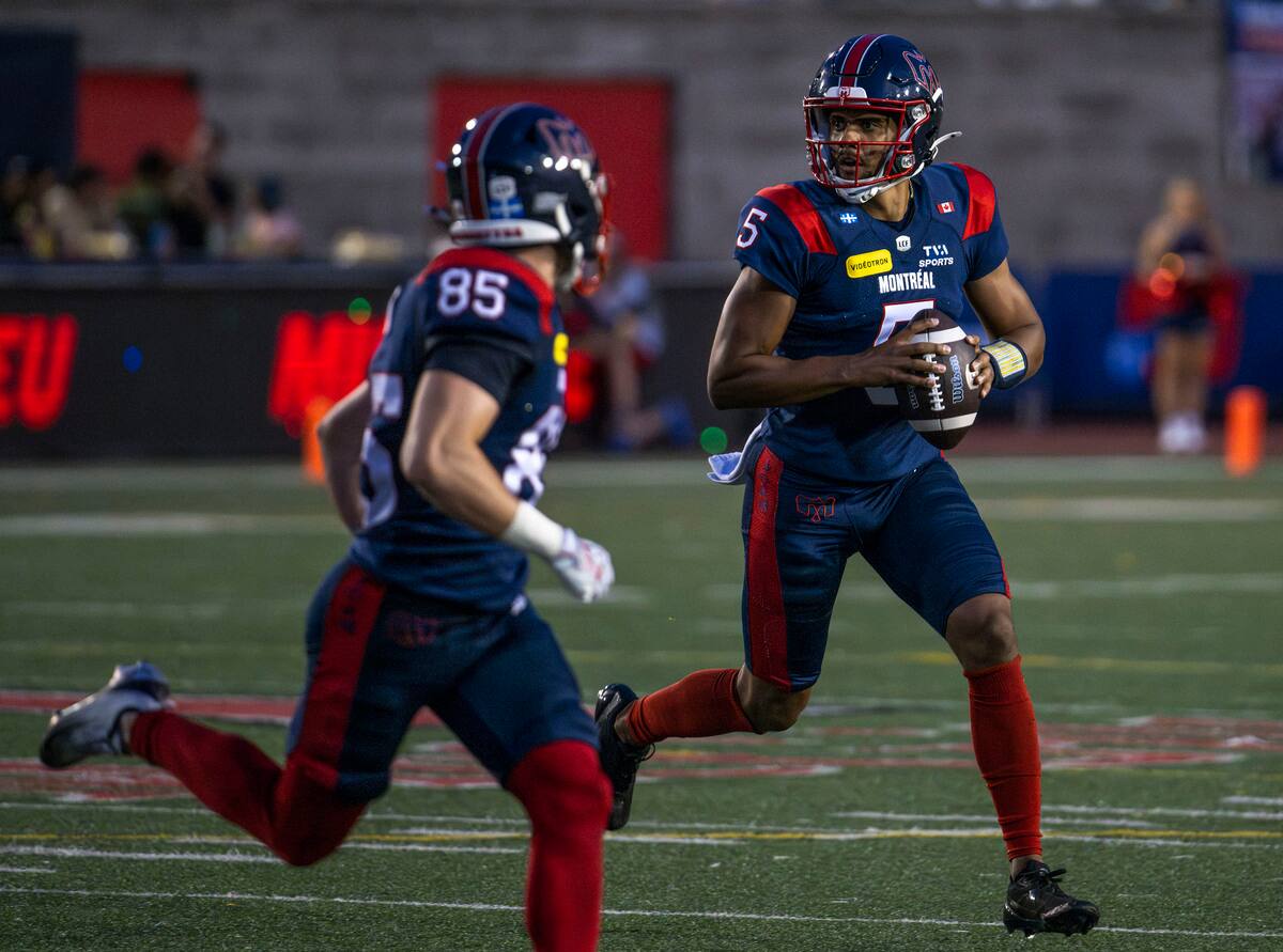 Les Alouettes perdent un autre quart-arri&egrave;re dans la d&eacute;faite