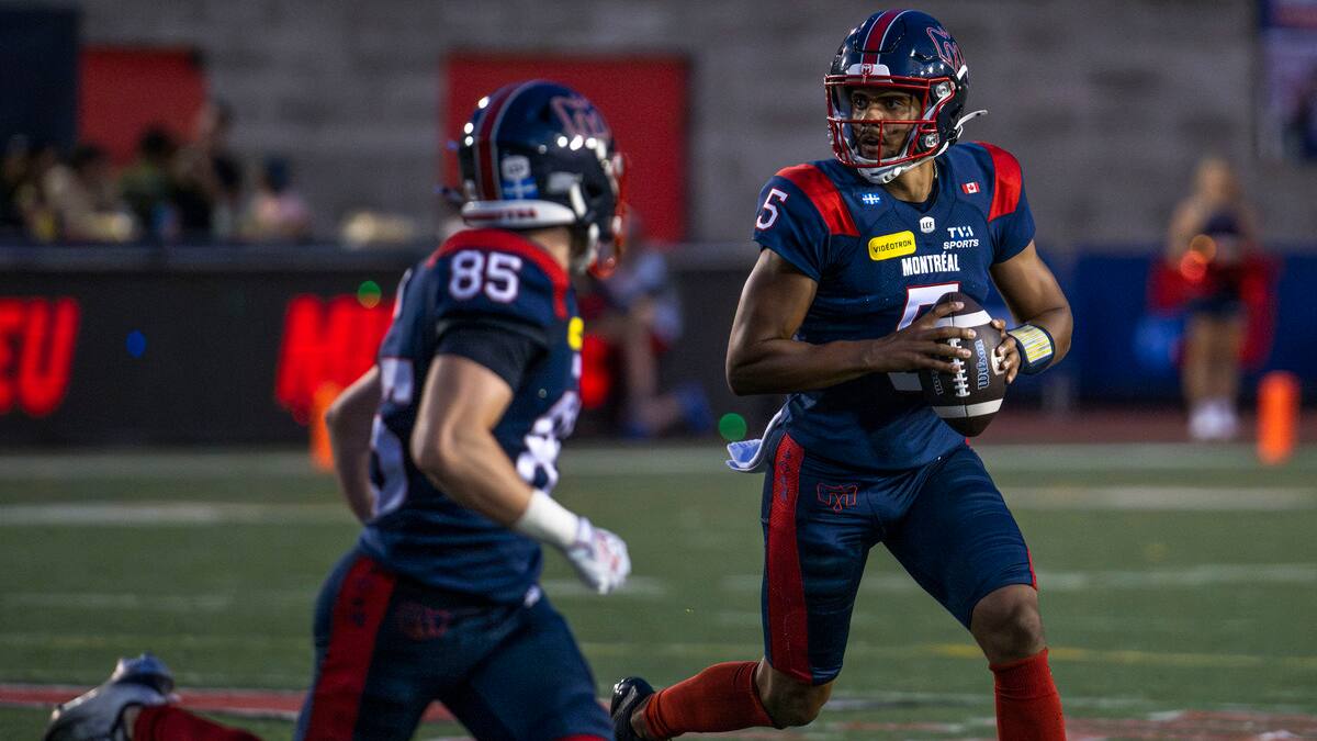 Les Alouettes perdent un autre quart-arrière dans la défaite