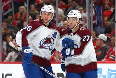 Jonathan Drouin vuelve a vivir con los colores del Colorado Avalanche y con su gran cómplice Nathan MacKinnon