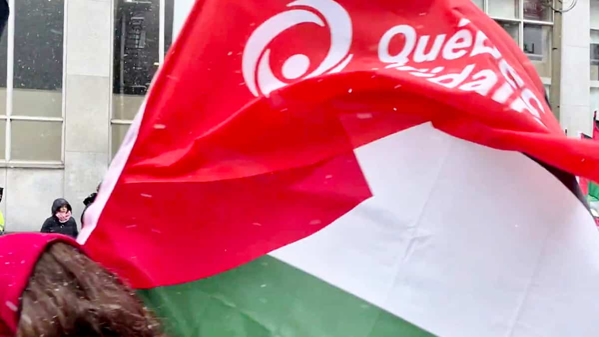 Rassemblement pro-régime iranien: Québec Solidaire se distancie d’un événement controversé
