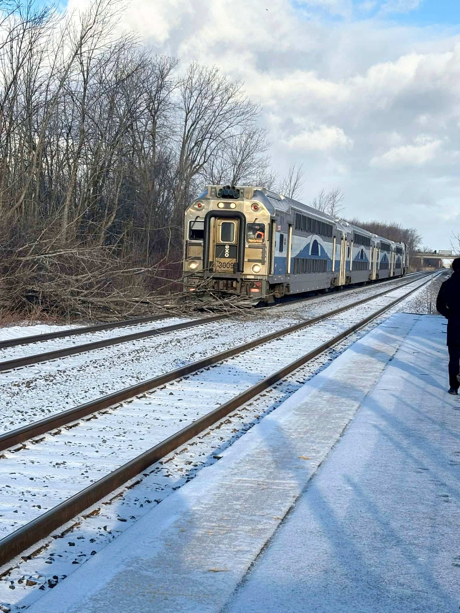Vents violents: un train immobilisé pendant des heures | JDM