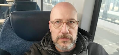 Yves Guimiot estuvo atrapado en un tren exo durante 2 horas y 45 minutos debido a los fuertes vientos que provocaron la caída de árboles sobre las vías. Foto proporcionada por Yves Guimiot el 17 de marzo de 2026.