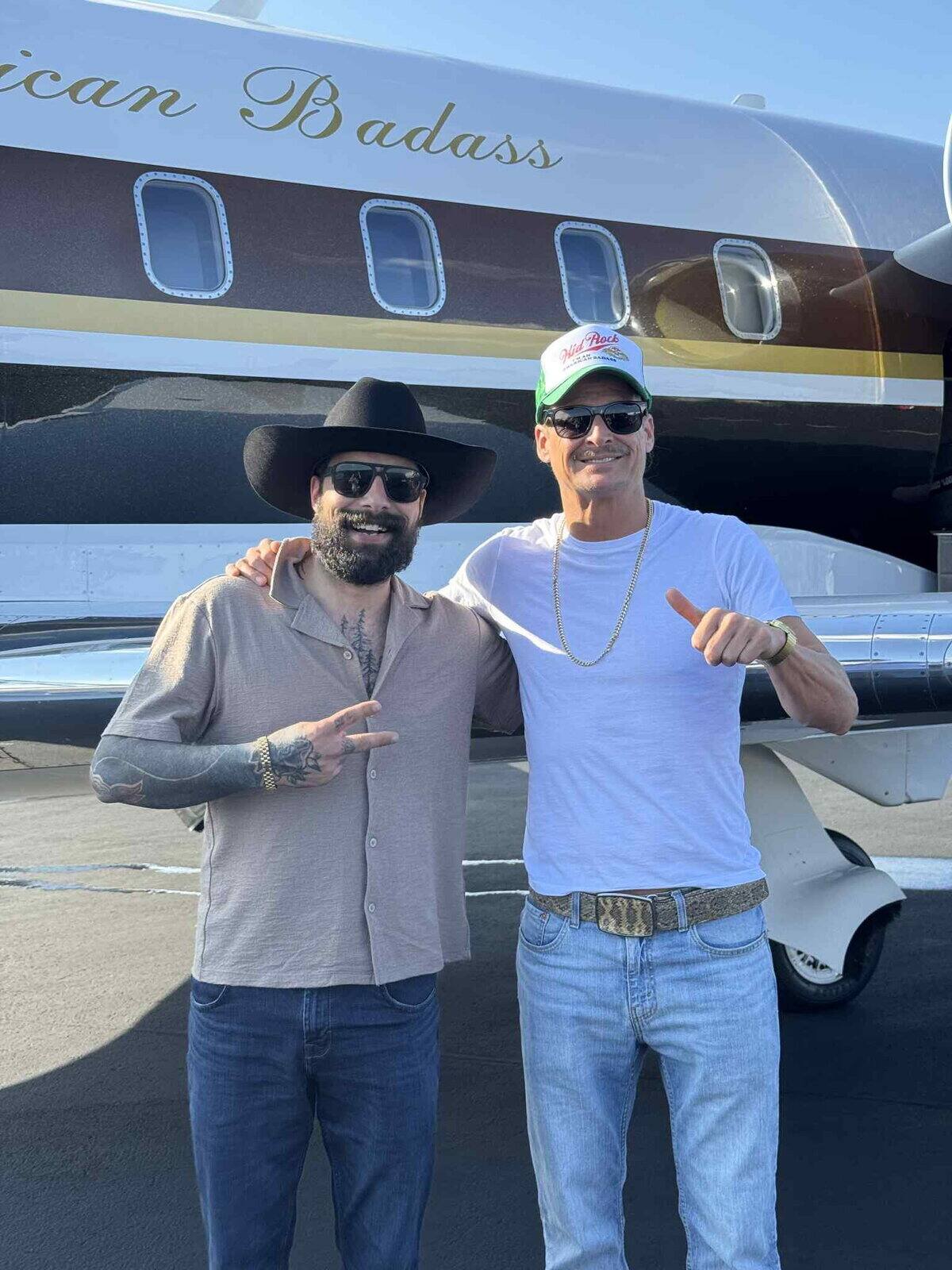 Jet priv&eacute; et h&eacute;bergement dans son luxueux domaine: le s&eacute;jour de r&ecirc;ve de Clement Jacques chez Kid Rock